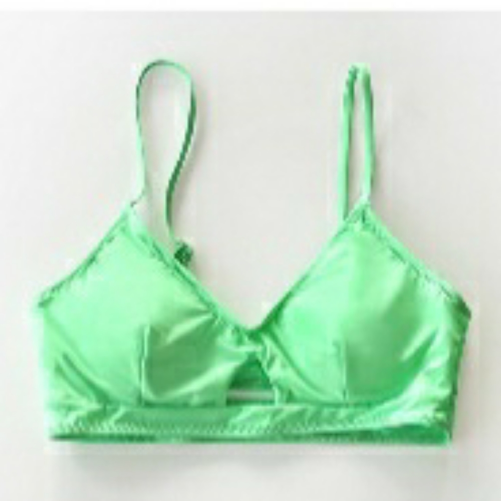 Cupshe Green bikini top